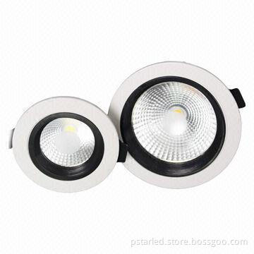 LED COB downlight with 3W, 3 inches, >80Ra CRI, 3,000K, CE-/RoHS-/SAA-approved